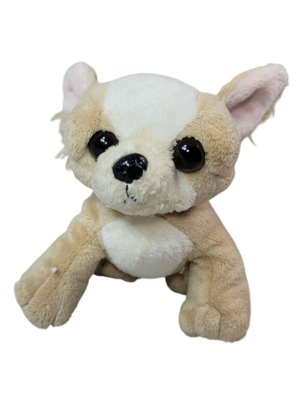 Webkinz Lil'Kinz Chihuahua Puppy Dog Plush Toy Tan 7" Stuffed No Code Ganz HS104